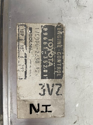 1989 Toyota 4Runner 6 CYL 3VZ M/T A/T 4WD ECU 89661-35281 175000-2230 12V - Picture 4 of 15