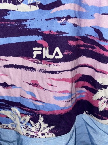Top 3.1 Phillip Lim Fila Entrenamiento Peplum Rosa Azul XS Tenis - Imagen 5 de 7