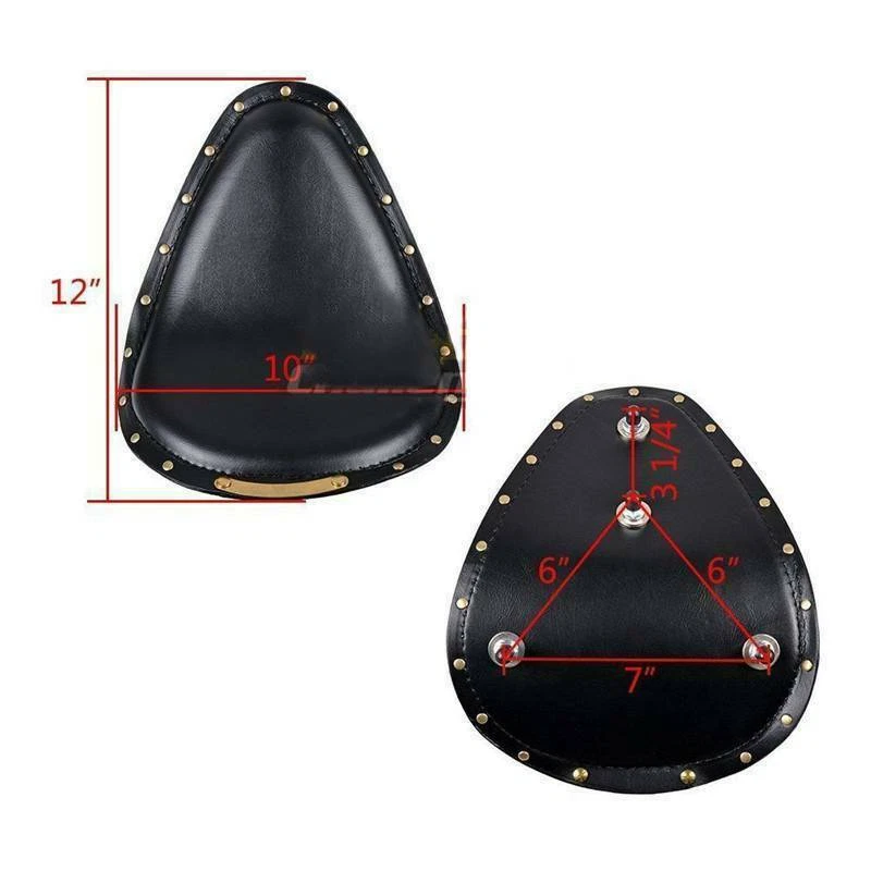 Soporte de muelles bobber para Harley Davidson Dyna Softail montaje base asiento individual Foto 2 de 4
