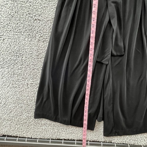 Natori Robe Womens Large Black Lightweight Knit Kimono Midi Wrap - Picture 7 of 10