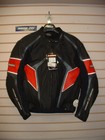 M2R Blade Men's Motorcycle Jacket - NEW - Black / Red / Anthracite - Size Small