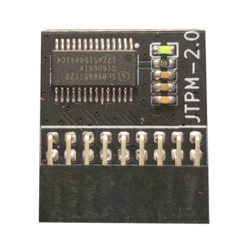 GIGABYTE GC-TPM2.0_S 2.0 TPM Module (12 Pin 12-1) LPC E7G3 A6J5 δ, к TPM A7L3 - Photo 3/13