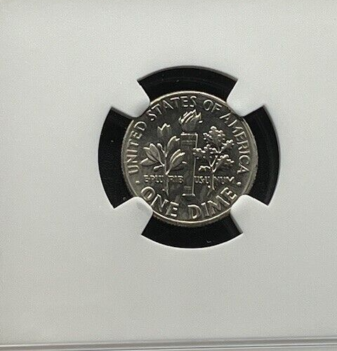 1973-D Roosevelt Dime 10C NGC MS 65 - Picture 3 of 4