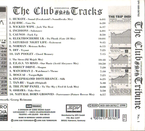 THE CLUB TRIBUNE - BJ Moguai creates Club Compilation - 2 CDs - Picture 2 of 2