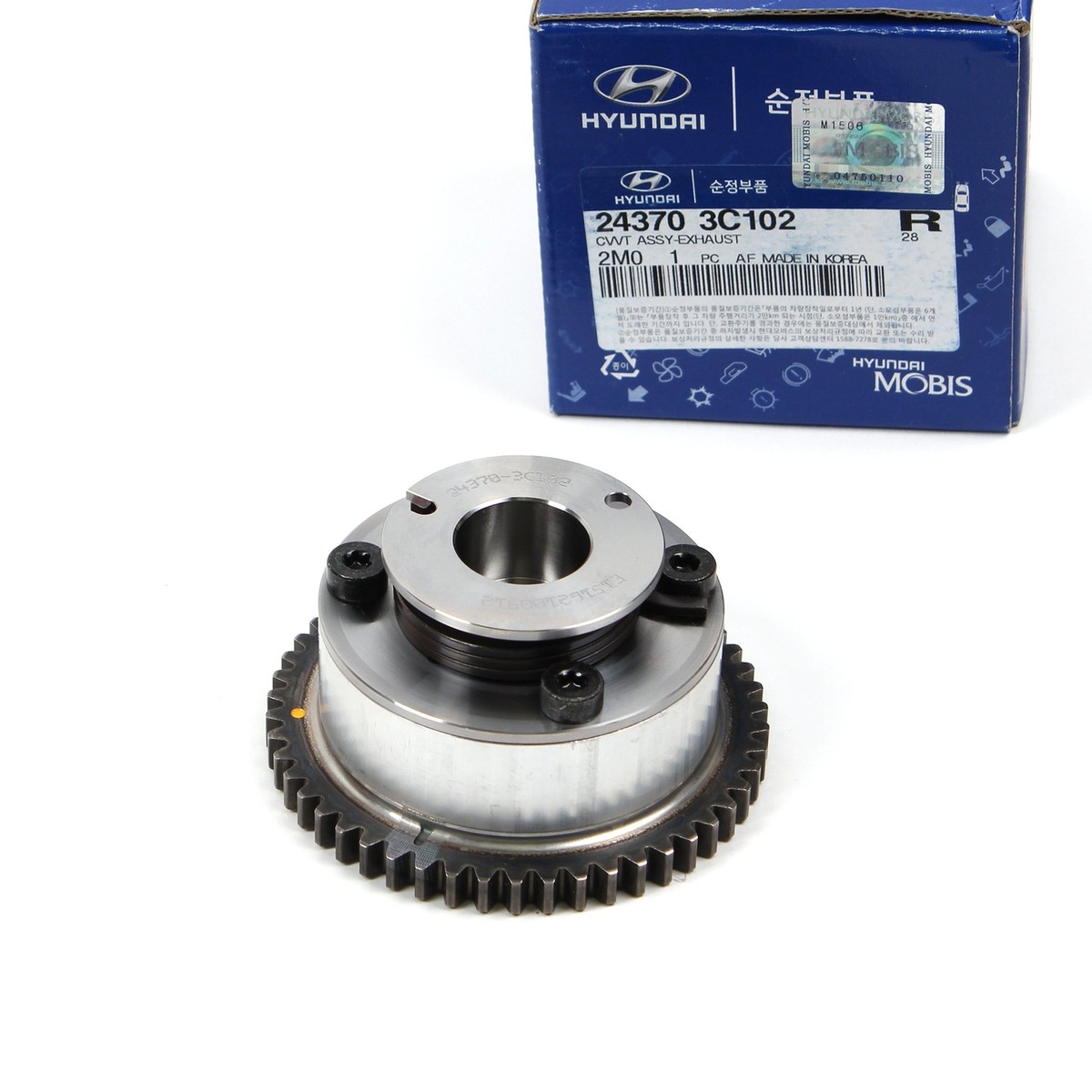 GENUINE 243703C102 CVVT Exhaust Camshaft Gear for Genesis Azera