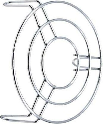 Tall Round Trivet Steamer Cooling Rack Chrome 20Dx7cm High Leg Pot Cooker Stand - Picture 9 of 12