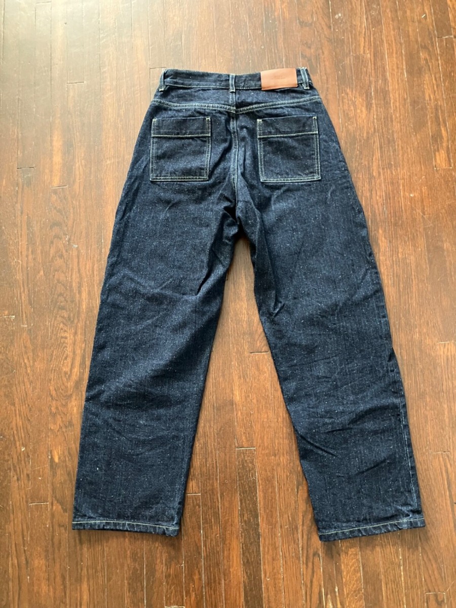 【関税込み】Studio Nicholson インディゴ Ruthe ジーンズ Studio Nicholsonのインディゴ Ruthe ジーンズがセール中