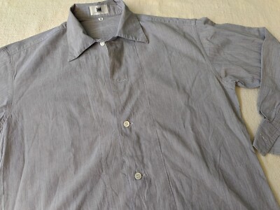 Issey Miyake IM product design studio Japan blue small shirt 90s