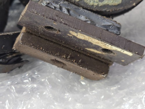 Ferrite Donut / Ring Magnet Grade C8 - 5 Pound Lot Of Whole, Halves, And Pieces - Picture 5 of 6