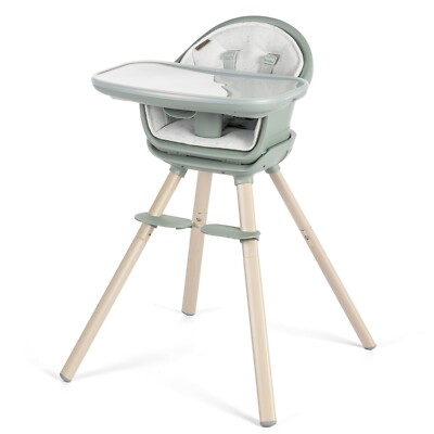 Maxi-Cosi Moa 8-in-1 High Chair - Classic Green - NEW (Creased Box)