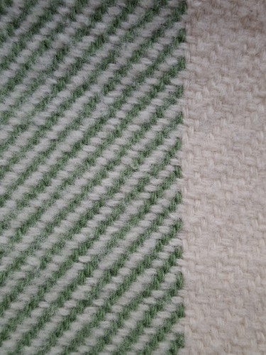 Vintage RARE Burberry Cream/Green Fringe Scotland Women's Neck Shawl Wrap Scarf - Picture 15 of 19