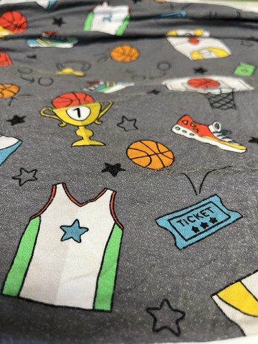 Little Sleepies Hoop Stars Standard Crib Sheet With Matching Pouch - Picture 5 of 6