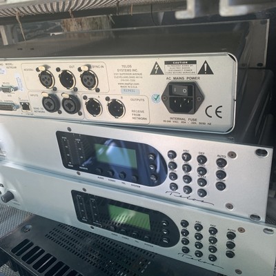 Telos Zephyr XSTREAM Studio ISDN & Ethernet 2001-00076-000 Lot Of 3