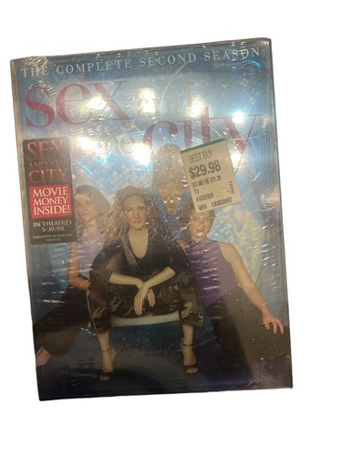 Sex and the City: The Complete Second Season (DVD, 2001, 3-Disc Set) INV-2349 - 第 1/2 張圖片