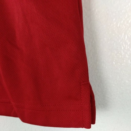 Chaps Polo Shirt XXS 4/5 Boys Schoolwear Red UPF50+ Moisture Wick Top NWT - Picture 7 of 10