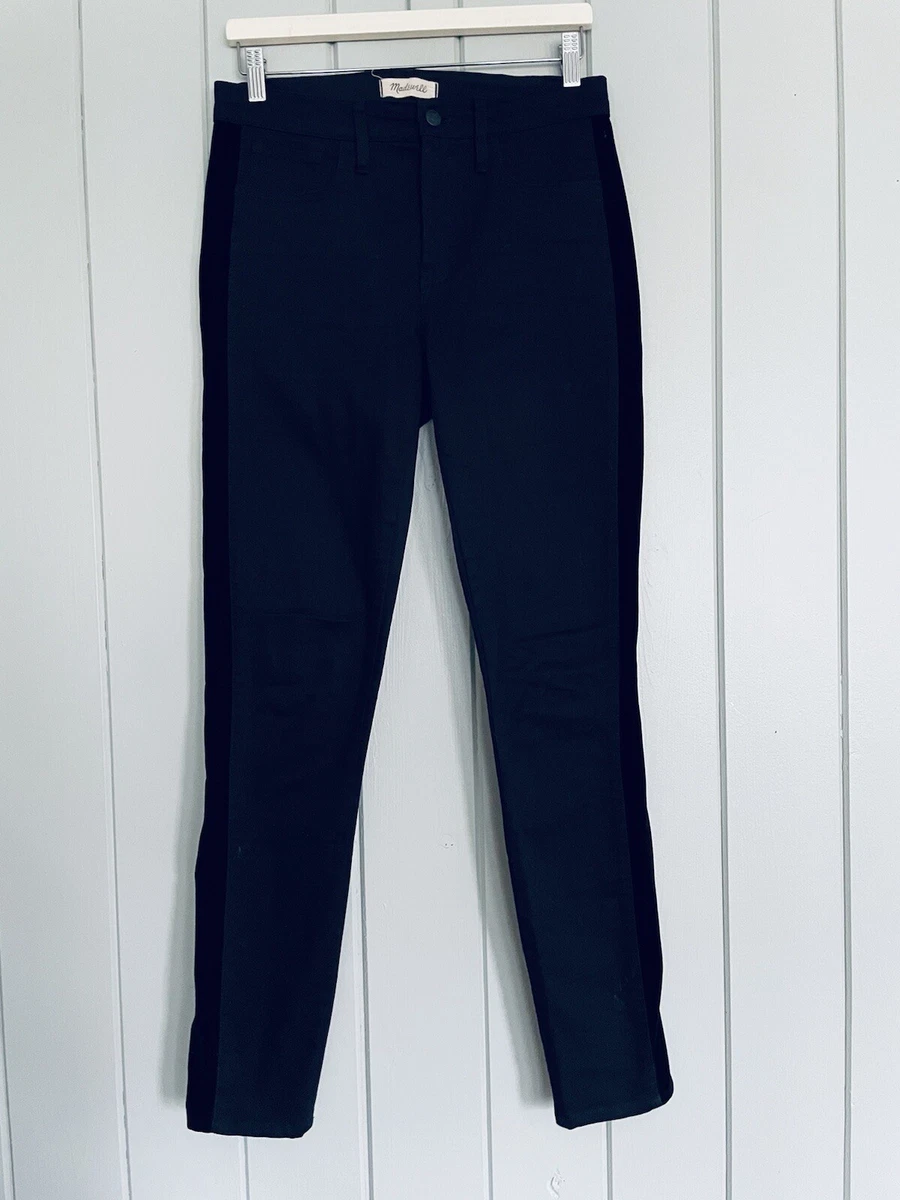 Madewell tuxedo stripe jeans sale