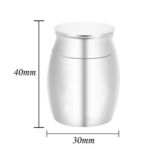 Small Cremation Urn Jar Holder Keepsake Human Pet Ashes Memorial Box Supplies - Picture 2 of 13
