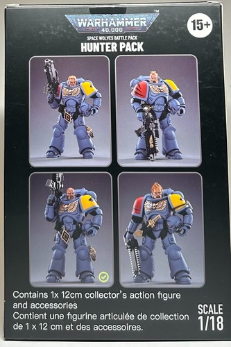 JoyToy Warhammer 40K Space Wolves Hunter Pack BROTHER KJARL 1/18th Actionfigur - Bild 2 von 2