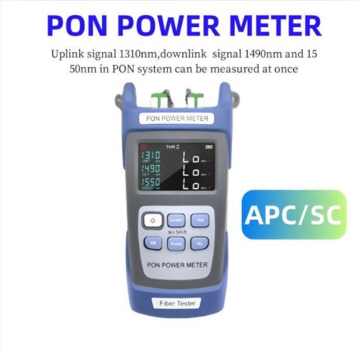 PON Power Meter Optical Fiber Tester FTTX ONT/OLT 1310nm/1490nm/1550nm Handheld - 第 11/13 張圖片