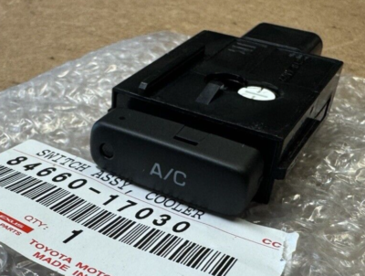 1991 -1995 Toyota Mr2 AC Switch Button Genuine OEM A/C SW20