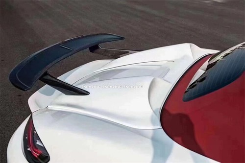 For Porsche 718 982 981 Boxster Cayman 13-24 Half Carbon Fiber Rear Spoiler Wing - Picture 21 of 21