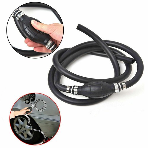 3/8\" Marine Outboard Boat Motor Fuel/Gas Hose Line Assembly With Primer Bulb - Picture 3 of 6