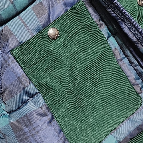 Polo Ralph Lauren Mens Green Water-Repellent Corduroy Down Jacket Size Large NWT - Picture 7 of 24