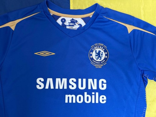 CHELSEA 2005-2006 HOME WOMEN FOOTBALL SOCCER JERSEY UMBRO Sz.14 - Picture 2 of 10