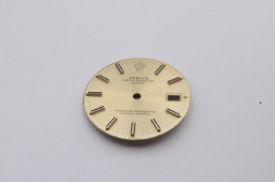 ROLEX ZIFFERBLATT OYSTER PERPETUAL DATE VINTAGE RAR DIAL CADRAN 2