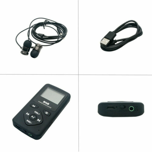 Personal Portable Pocket Digital DAB/DAB+ FM Radio Earphone Bluetooth MP3 Player - Picture 8 of 9