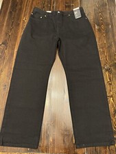 Levi  s 501 90  s Women  s Premium Jeans, 33 x 30, Black, Button Fly, NWT