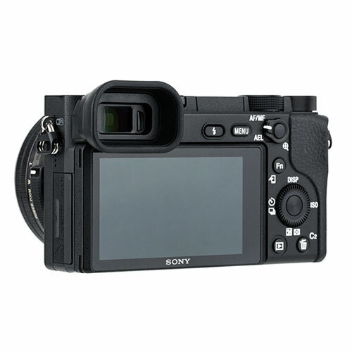 KIWIFOTOS Long Camera Eyecup For Sony a6300 a6000 a6100 Replaces Sony FDA-EP10 - Picture 6 of 7