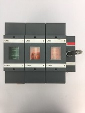 ABB OS400J03 FUSIBLE DISCONNECT SWITCH 600VAC 400A W/ AJT225 & JTD225 FUSE 225A