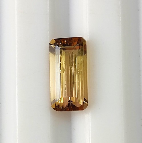 1.00 Carat Natural Tourmaline Emerald Cut Faceted Untreated Loose Stone 8X4 mm