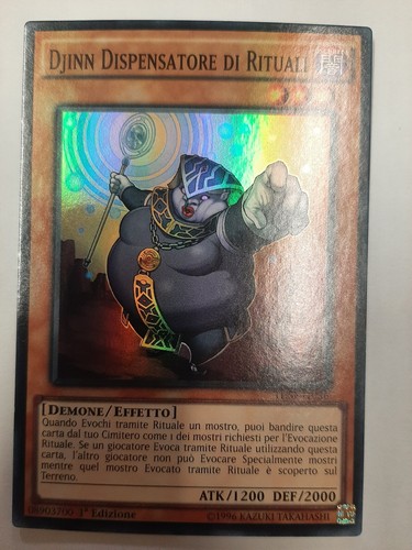 Yu-Gi-Oh! Card Djinn Ritual Dispenser - Super Rare - 036 - Le Forze S...