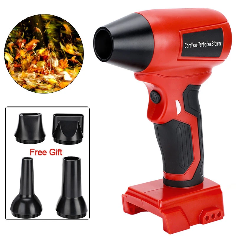 JHJQZCYG Schnurloser Baustellen-Laubbläser Violent Blower Turbo Jet Fan für Milwaukee 18V