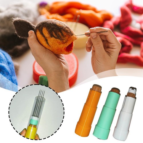 Electric Felting Needle Machine,Wool Felting Tool,1-7 Needles with Speed C H7N1 - Picture 4 of 13