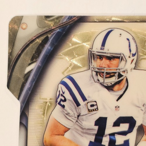 Andrew Luck 2015 Topps Finest Superfractor 1/1 Quarterback Cuts QBC-AL - Imagen 2 de 11