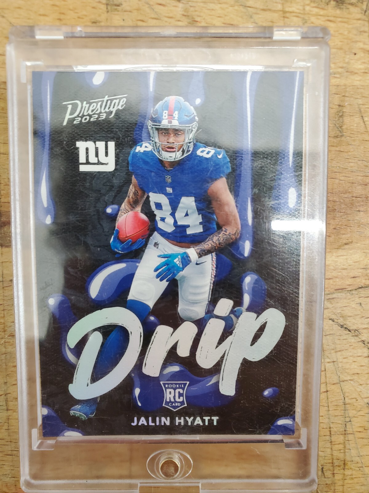 2023 Panini Prestige NFL Drip Jalin Hyatt #19 Rookie RC