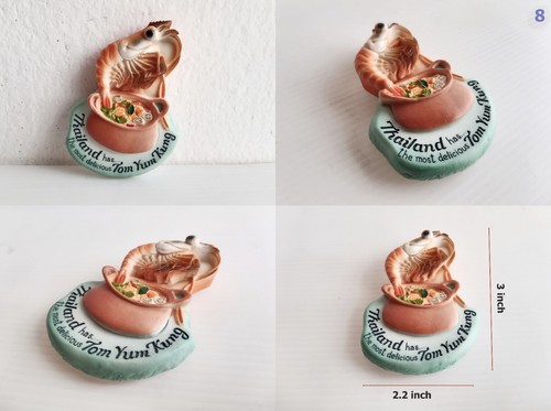 Regalo perfecto para viajeros a Tailandia, modelo imán para su refrigerador #4 - Imagen 9 de 18