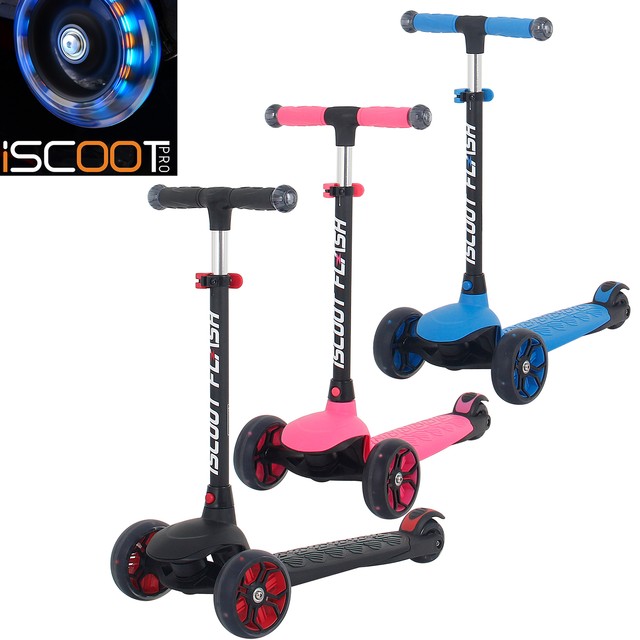 3 wheel light up scooter