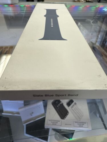 Apple Sport Band for Watch Series 8/SE (2022) - Slate Blue, M/L (45mm) - Picture 3 of 7