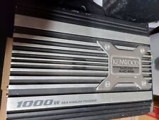 KENWOOD KAC-929 BRIDGEABLE POWER AMPLIFER 2 channel Mono and BOSS sub  			