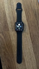Apple Watch Series 4 44mm Aluminium Gehäuse Schwarz Sportband Smartwatch...