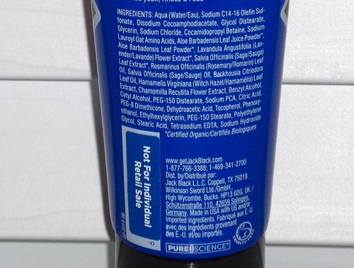 JACK BLACK Pure Clean Daily Facial Cleanser, Aloe & Sage Leaf, 3 oz, 88 ml, NEW - Picture 8 of 9