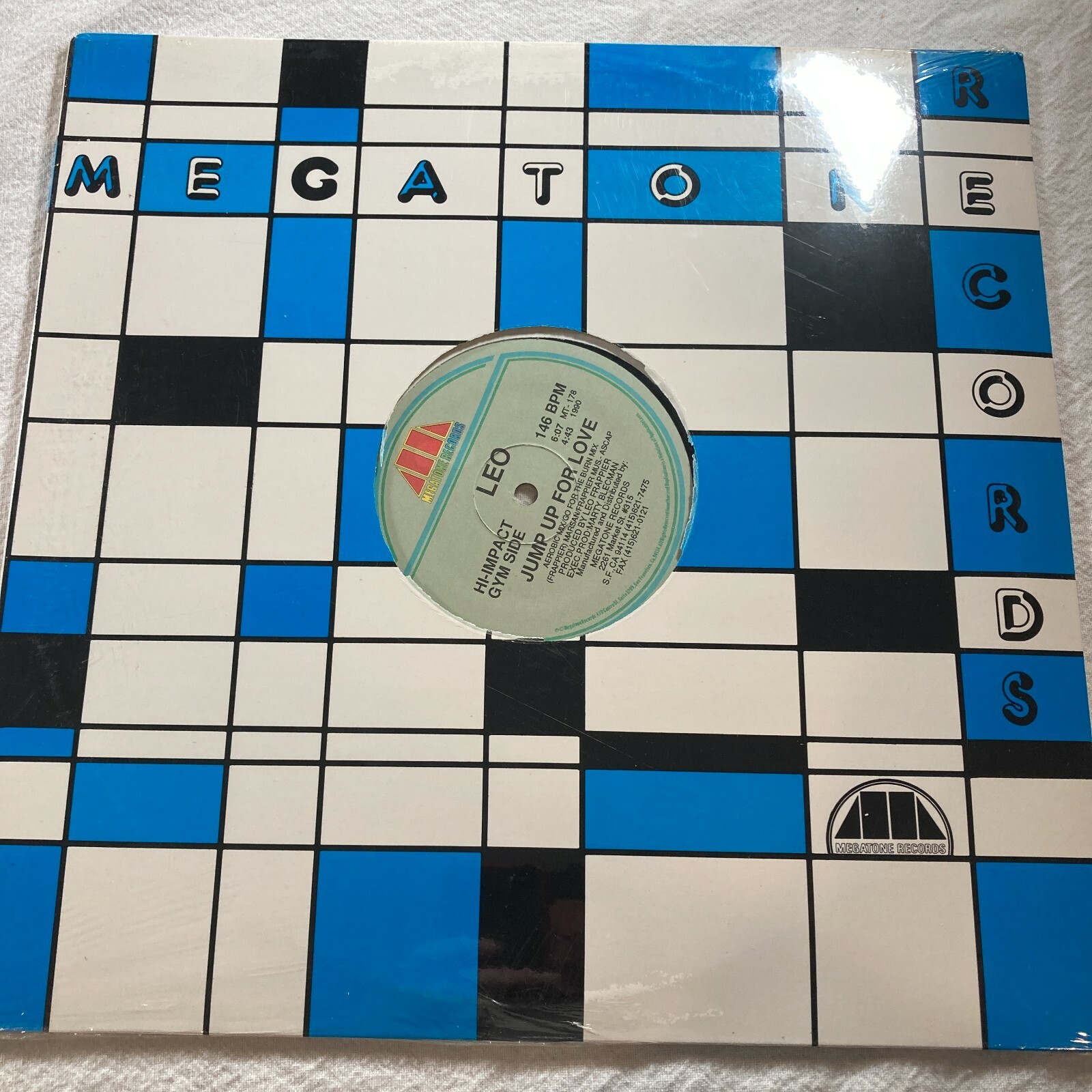 NEW Jo-Carol & Leo Jump Up For Love 12" single Megatone Records MT-178