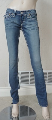 Nuevo con etiquetas True Religion WMS Billy super T jeans en pistas ZWM - Imagen 1 de 1