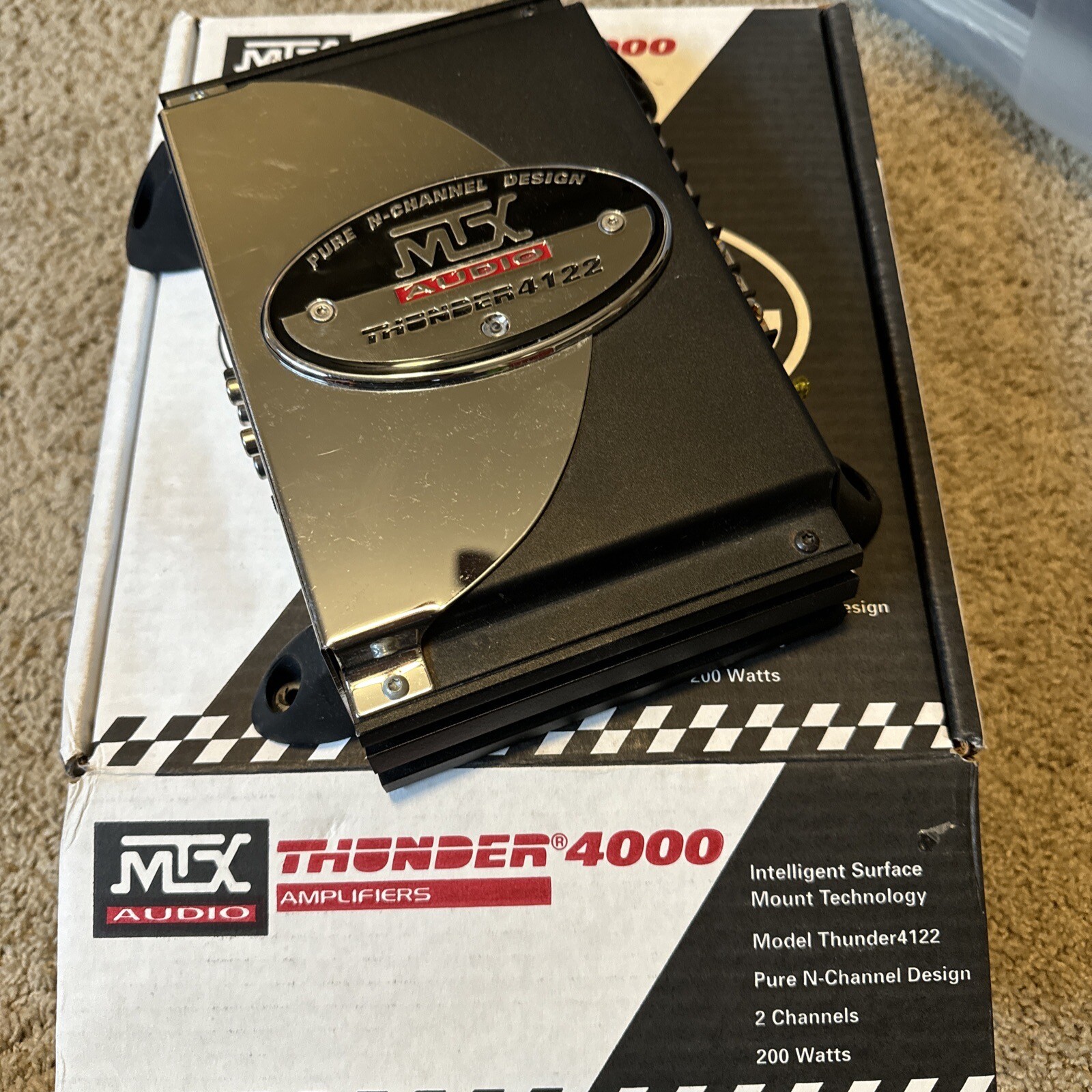 MTX Audio Thunder 4122 4000 200 Watts eBay