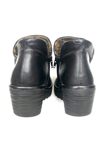 Fly London Boots Size UK 3/36 For Women Black Leather Excellent Condition - Picture 4 of 19