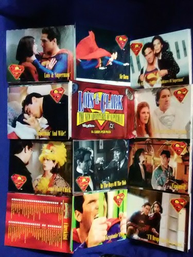 1995 Skybox Lois & Clark New Adventures of Superman trading card + Tattoo Set - Picture 2 of 5